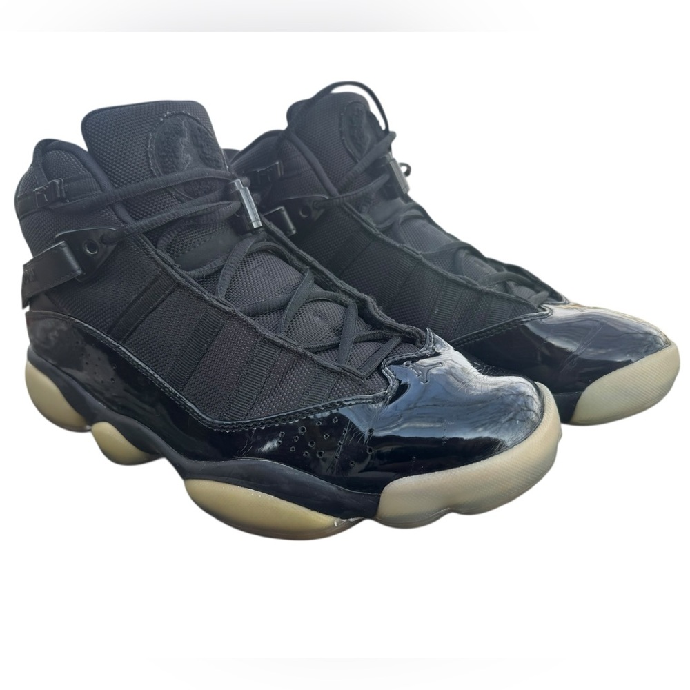 Air Jordan - 6 Rings Black Ice - Size 10 - Basketball Shoes 322992-011 (2018)